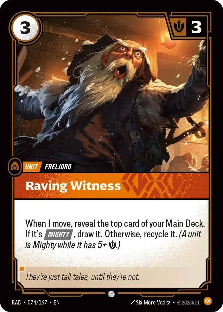 Raving Witness
