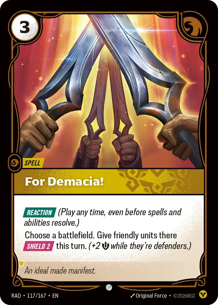 For Demacia!