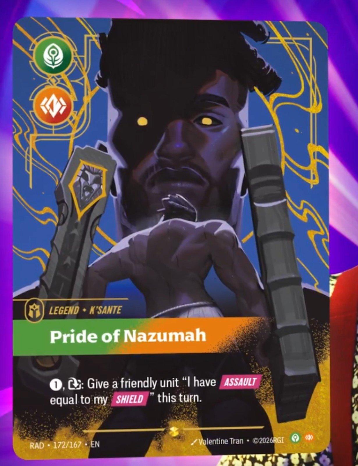 K'Sante, Pride of Nazumah