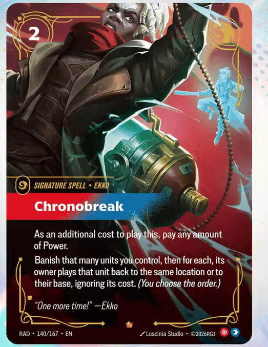 Chronobreak