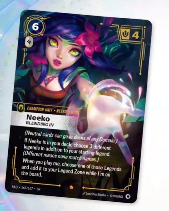 Neeko, Blending in