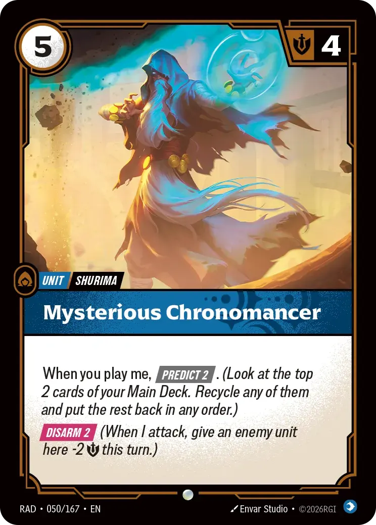 Mysterious Chronomancer